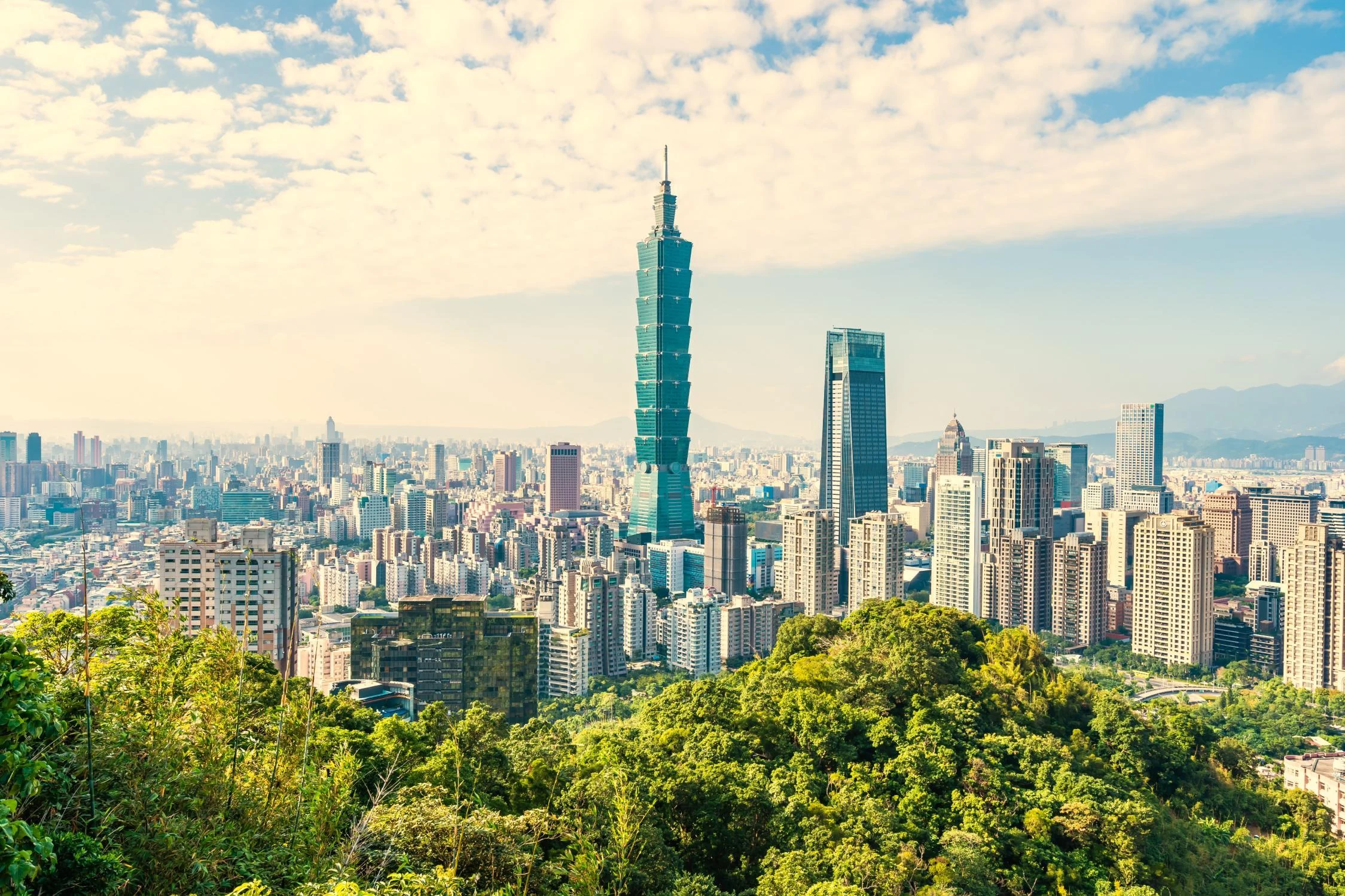 台北城市天際線,象徵給力從台灣出發